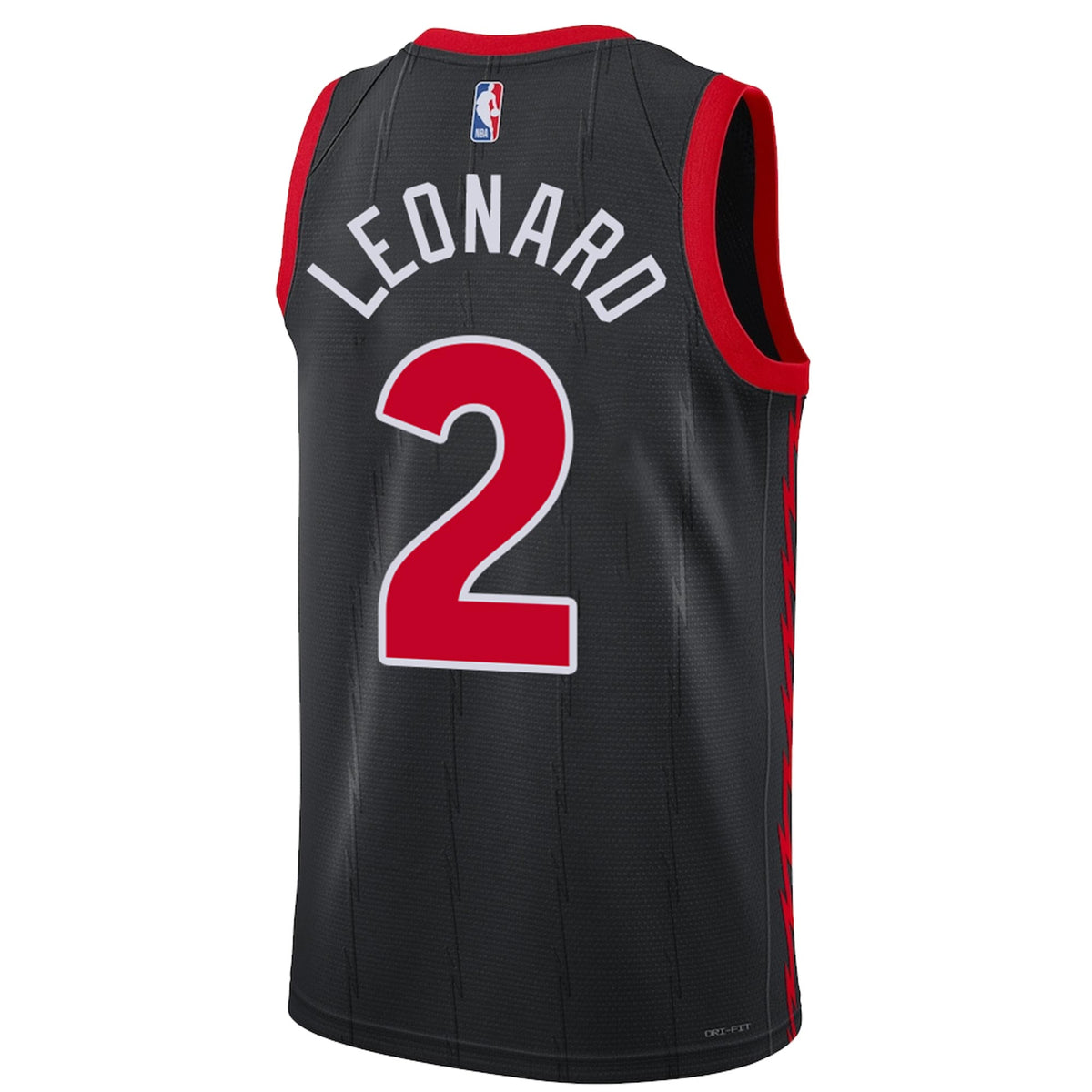 Kawhi Leonard #2 TOR Black Basketball Jersey