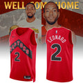 Kawhi Leonard #2 TOR Red Basketball Jersey