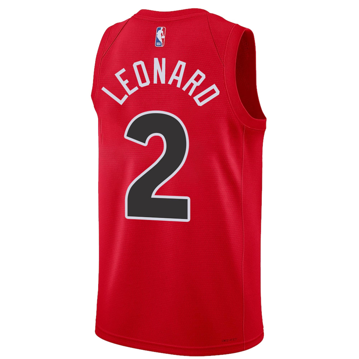 Kawhi Leonard #2 TOR Red Basketball Jersey