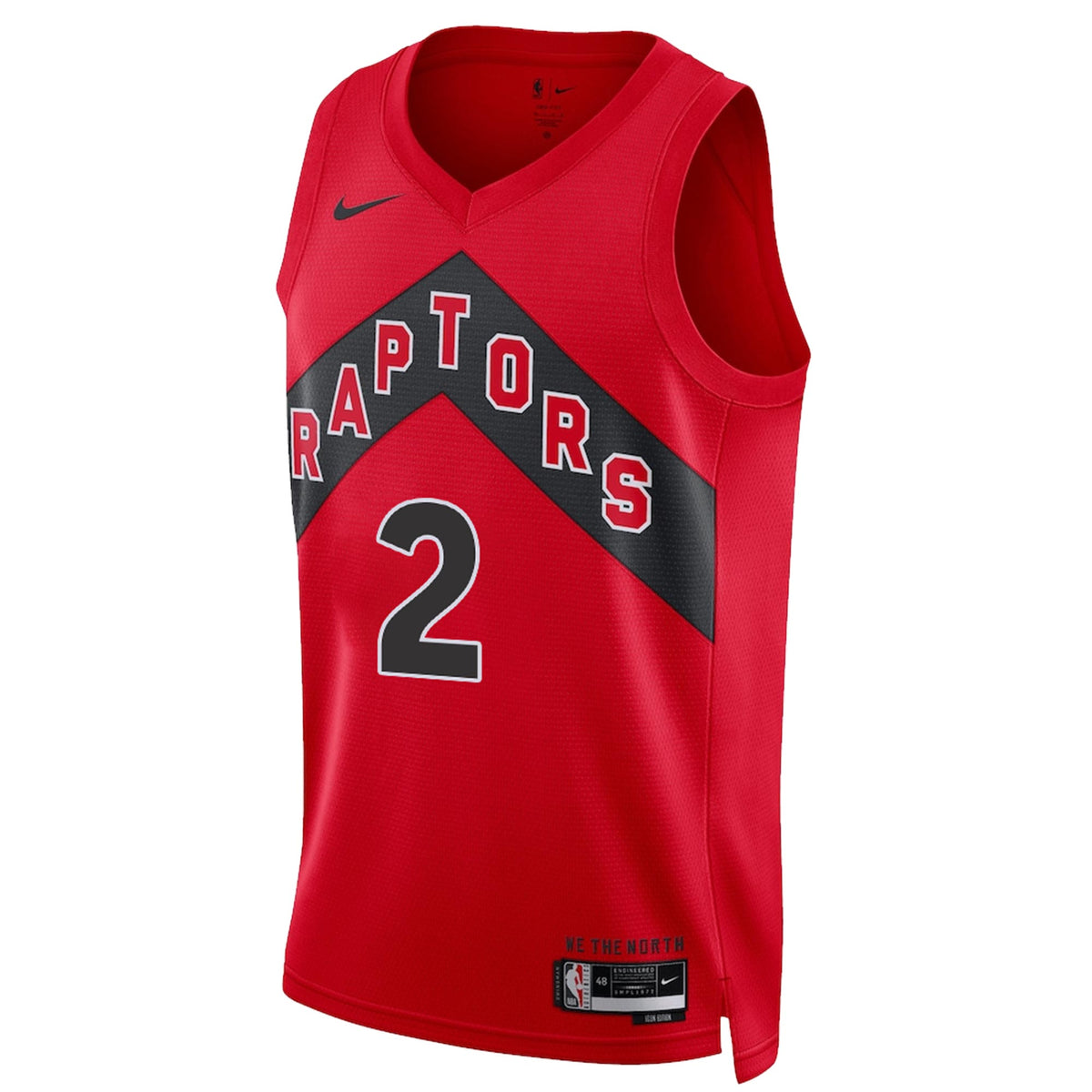 Kawhi Leonard #2 TOR Red Basketball Jersey