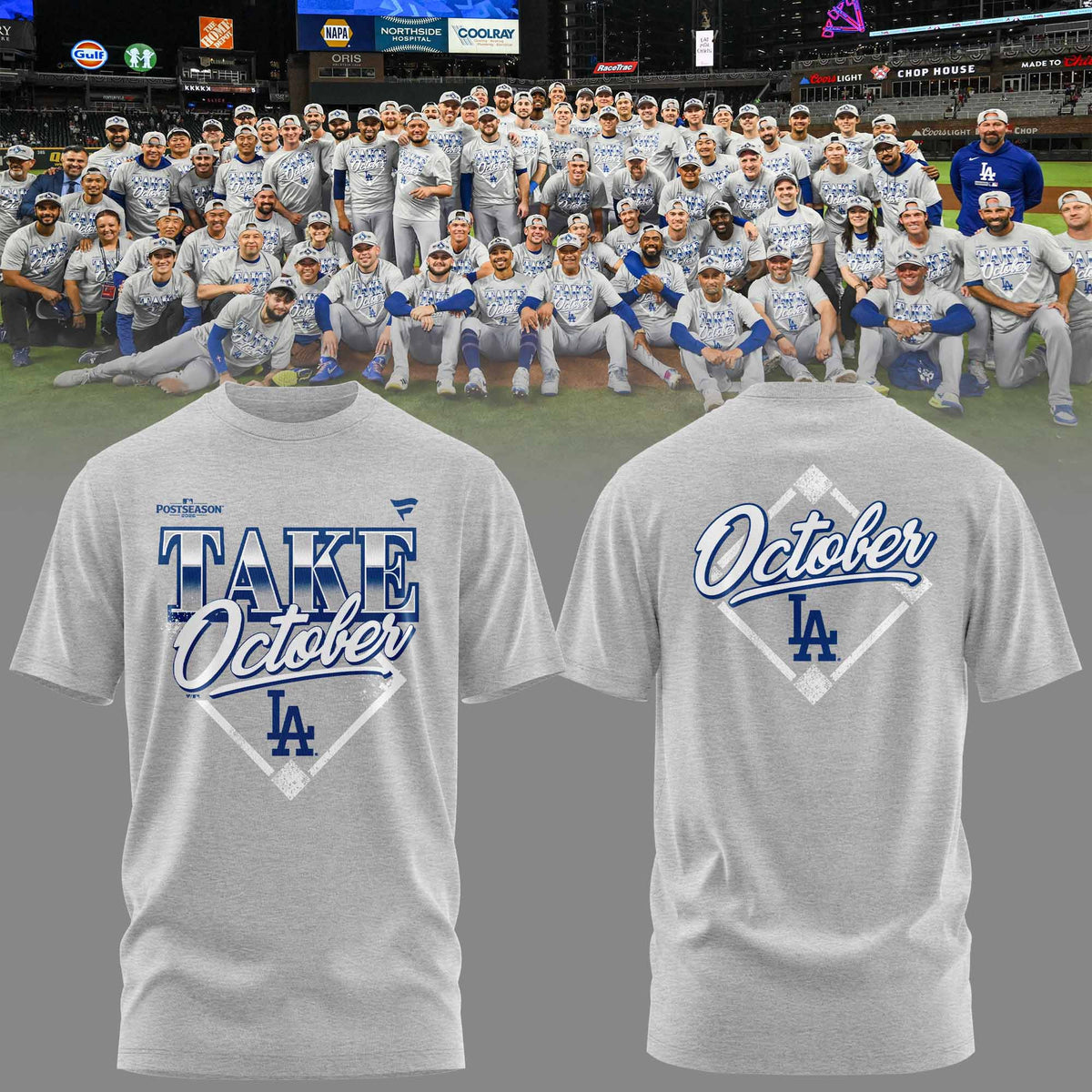 Los Angeles Dodgers Take October T-Shirt V2