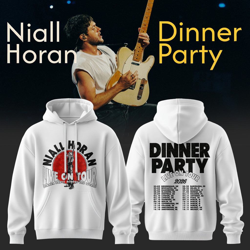 . Niall Horan Dinner Party Tour 3D All-Over Print Graphic Sweatshirt