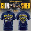 Limited Edition Milwaukee Brewers Postseason 2026 Clinched T-shirt