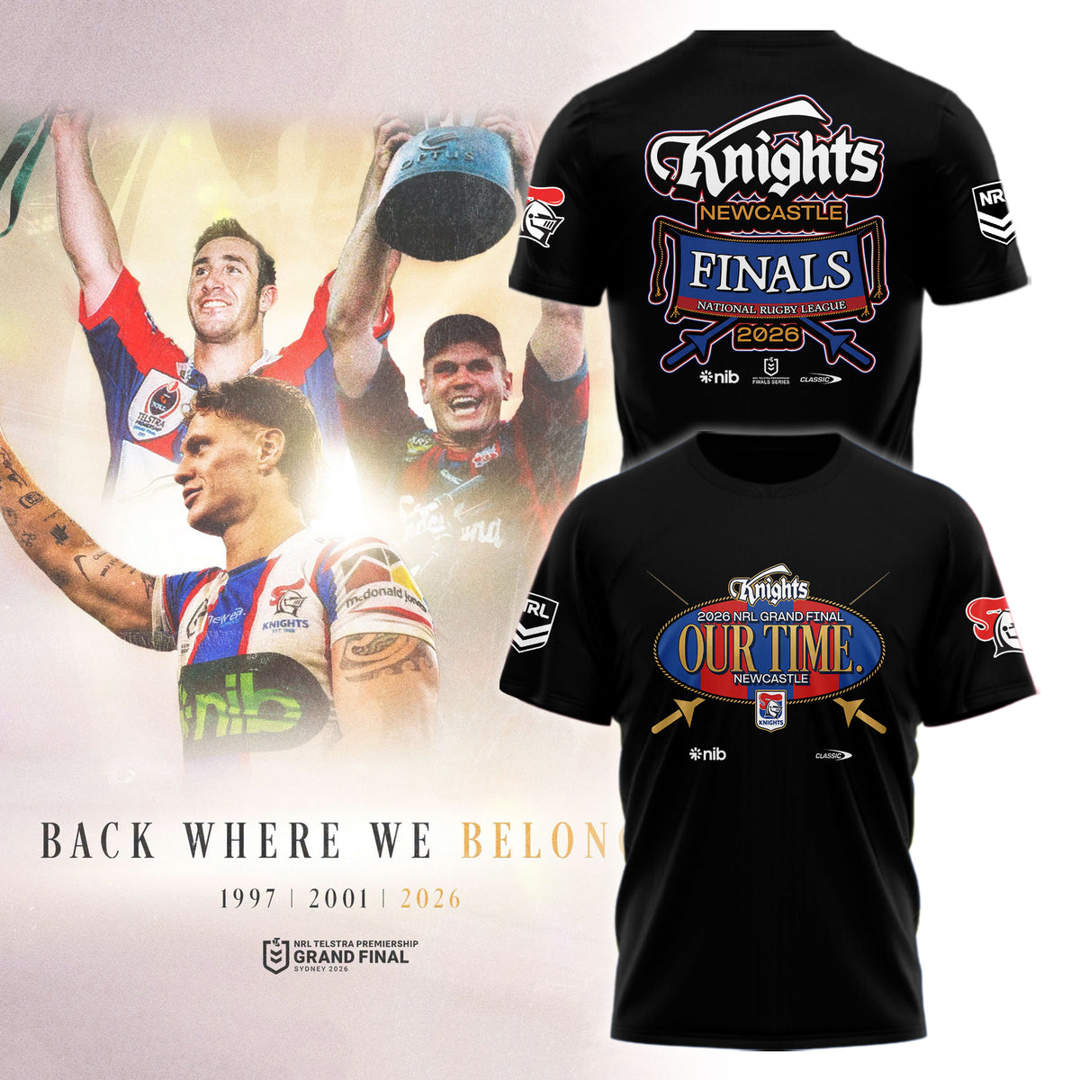 Newcastle Knights 2026 Grand Final Exclusive Shirt NN