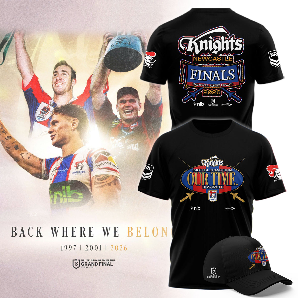 Newcastle Knights 2026 Grand Final Exclusive Shirt NN