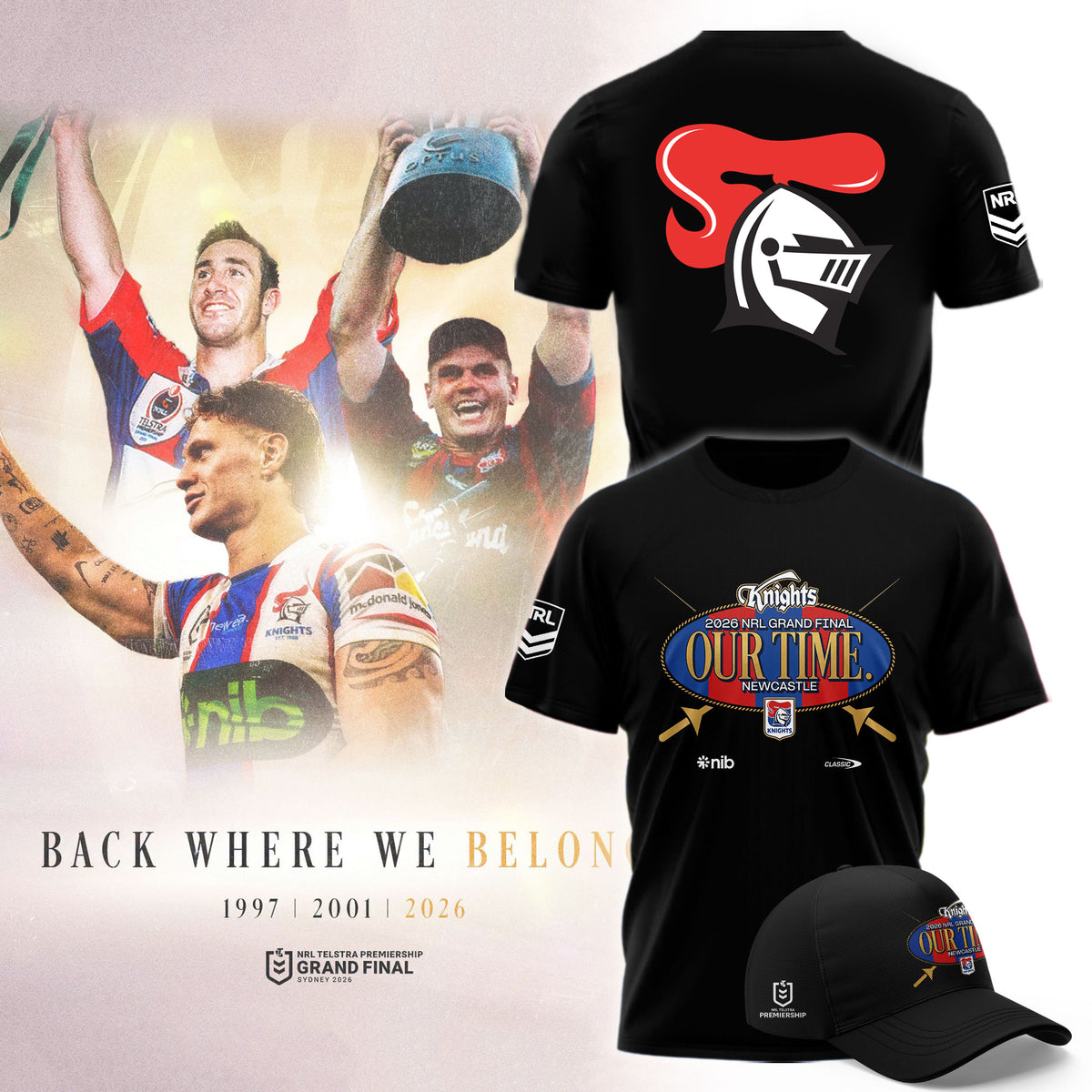 Newcastle Knights 2026 Grand Final Exclusive Shirt NN v3
