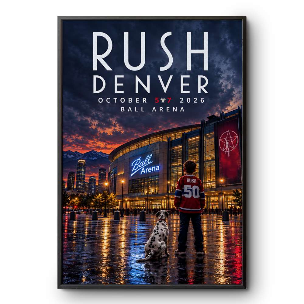 Fifty Something Tour 2026 Denver Poster