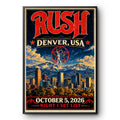 Fifty Something Tour 2026 Denver Poster