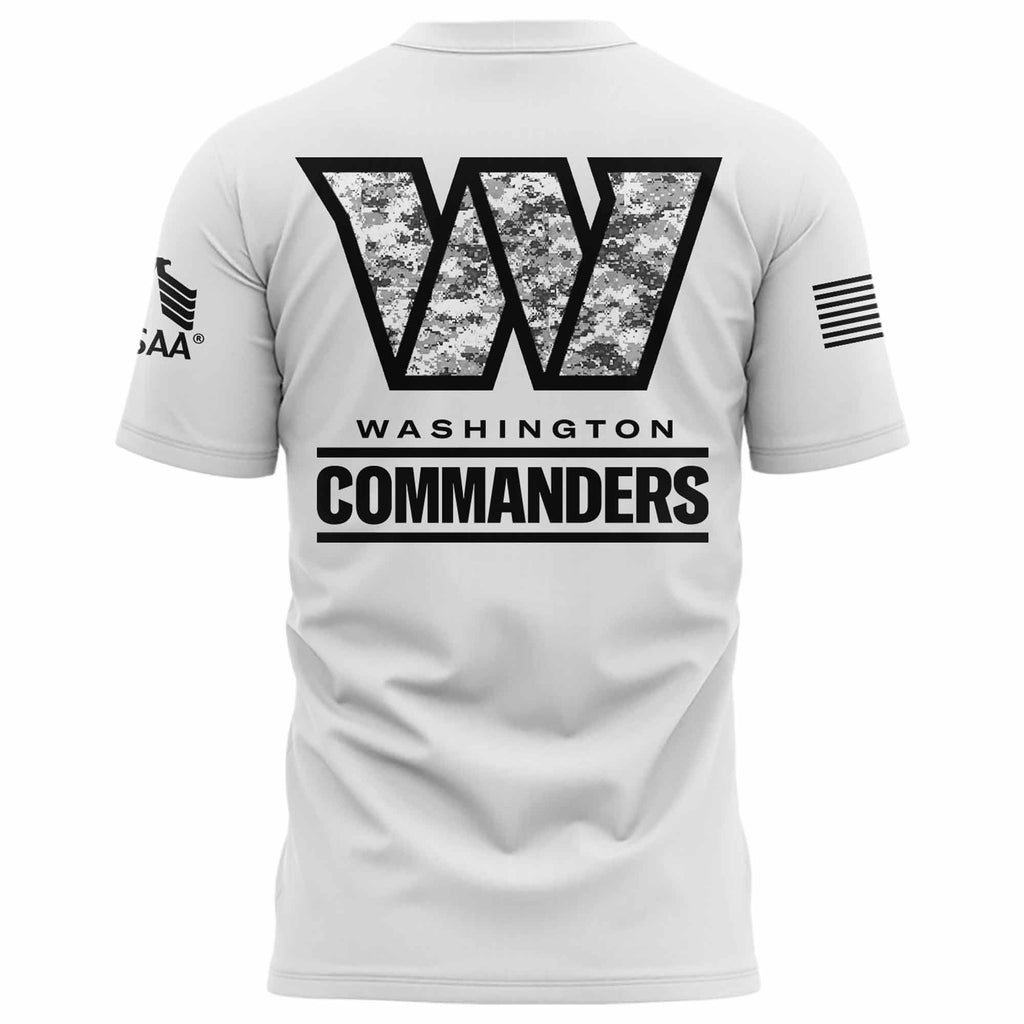 Washington Commanders 2025 Salute to Service T-shirt