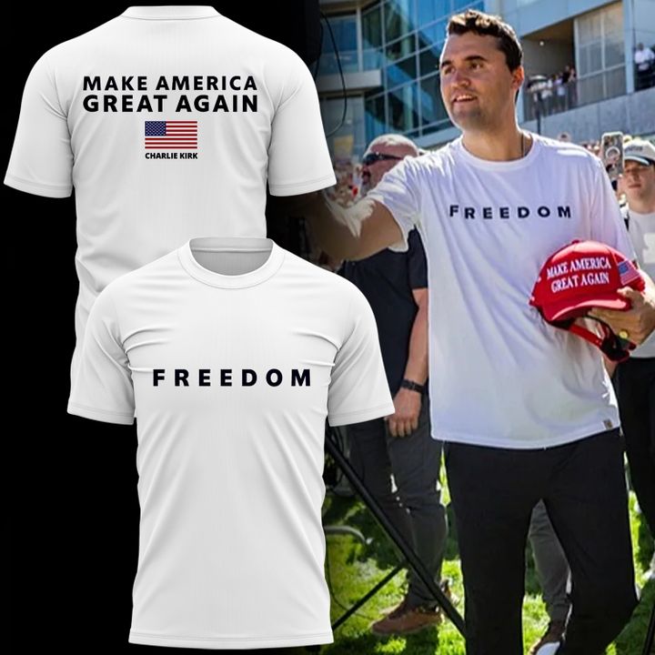 Charlie Kirk - FREEDOM Shirt