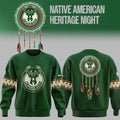 Limited Edition Native American Heritage Night Milwaukee Bucks Sweatshirt