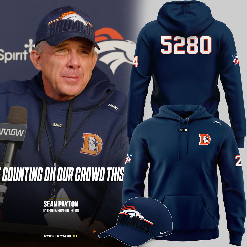 Limited Edition Denver Broncos 5280 Hoodie