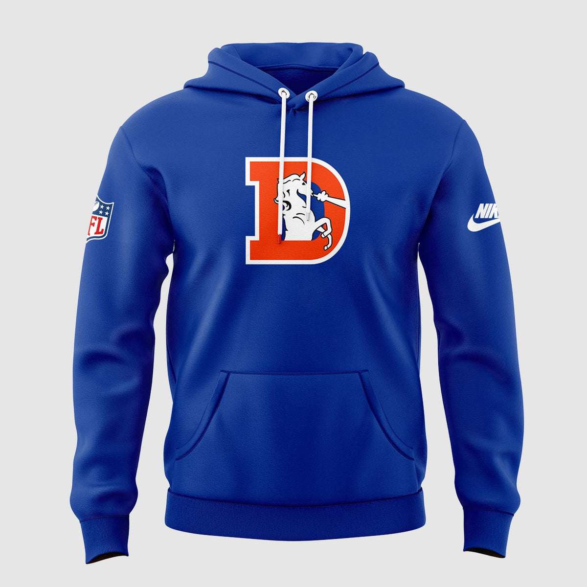 Special New Denver Broncos Throwback Hoodie