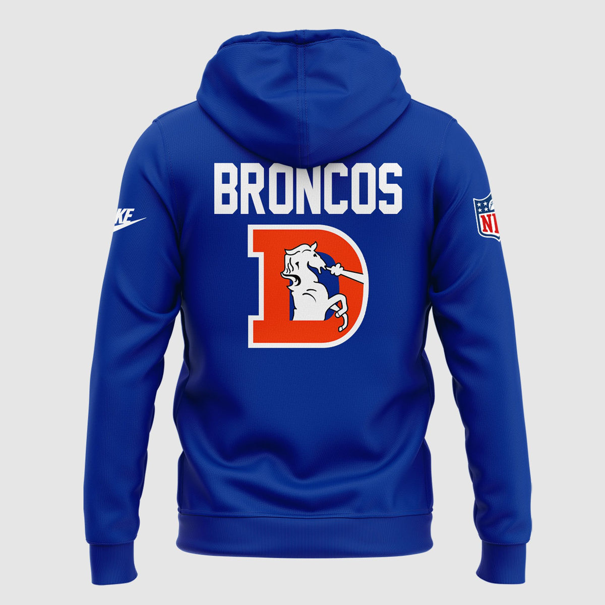 Special New Denver Broncos Throwback Hoodie