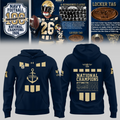 Limited Edition Navy Football 100th Anniversary National Champions Hoodie