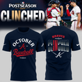 Limited Edition Atlanta Braves Postseason 2026 Clinched T-shirt