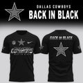 2026 Dallas Cowboys - Back In Black Limited Edition Tshirt