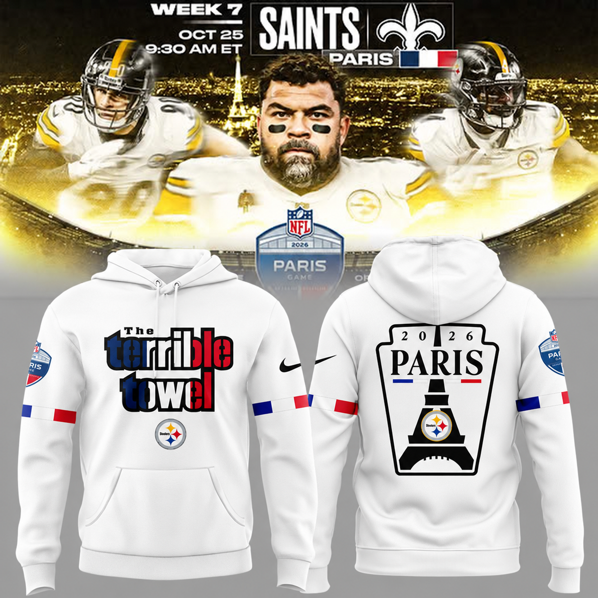 Limited Editon Paris Game 2026 Hoodie