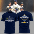 Limited Edition Milwaukee Brewers 2026 National League Champions T-shirt